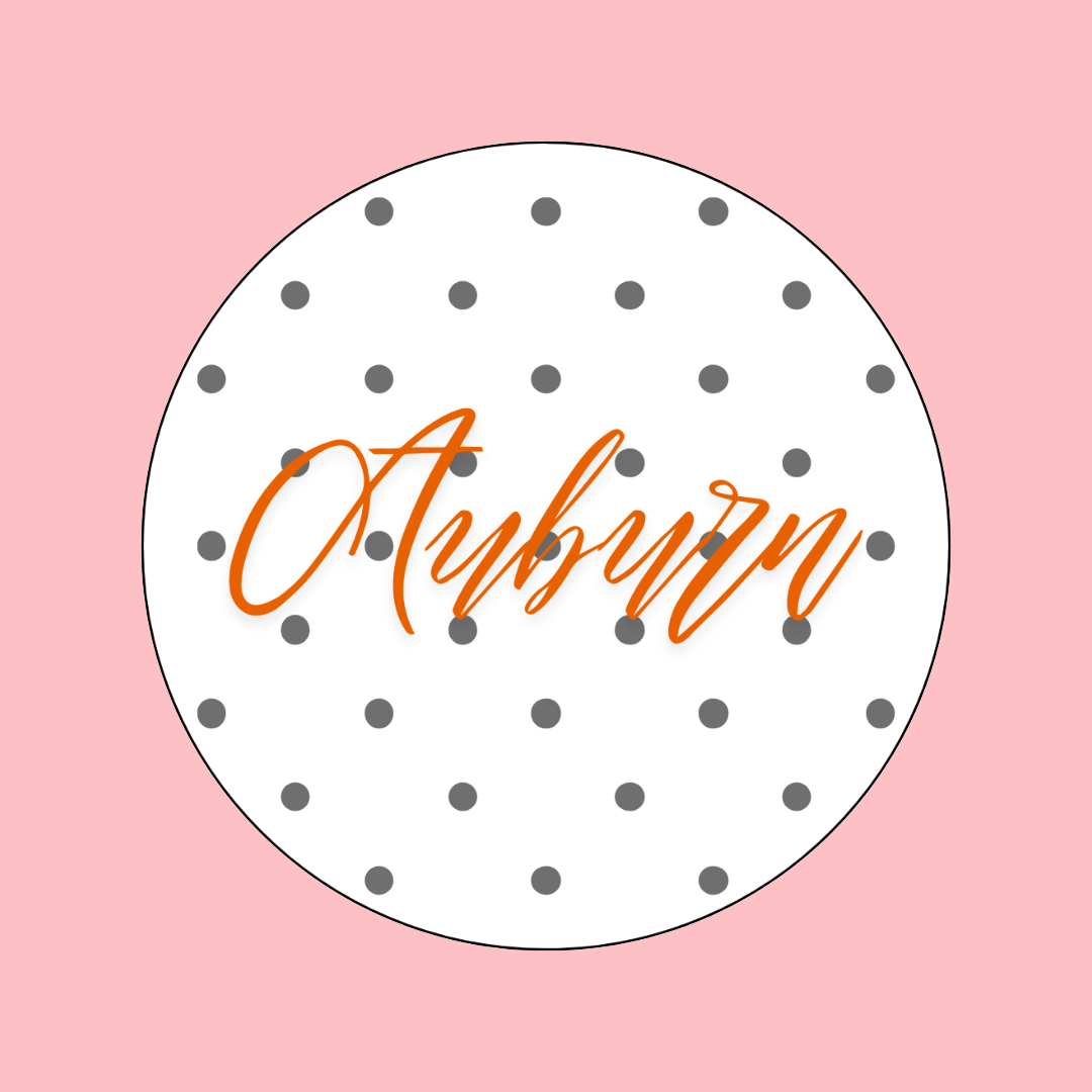 Aub Polka Dots