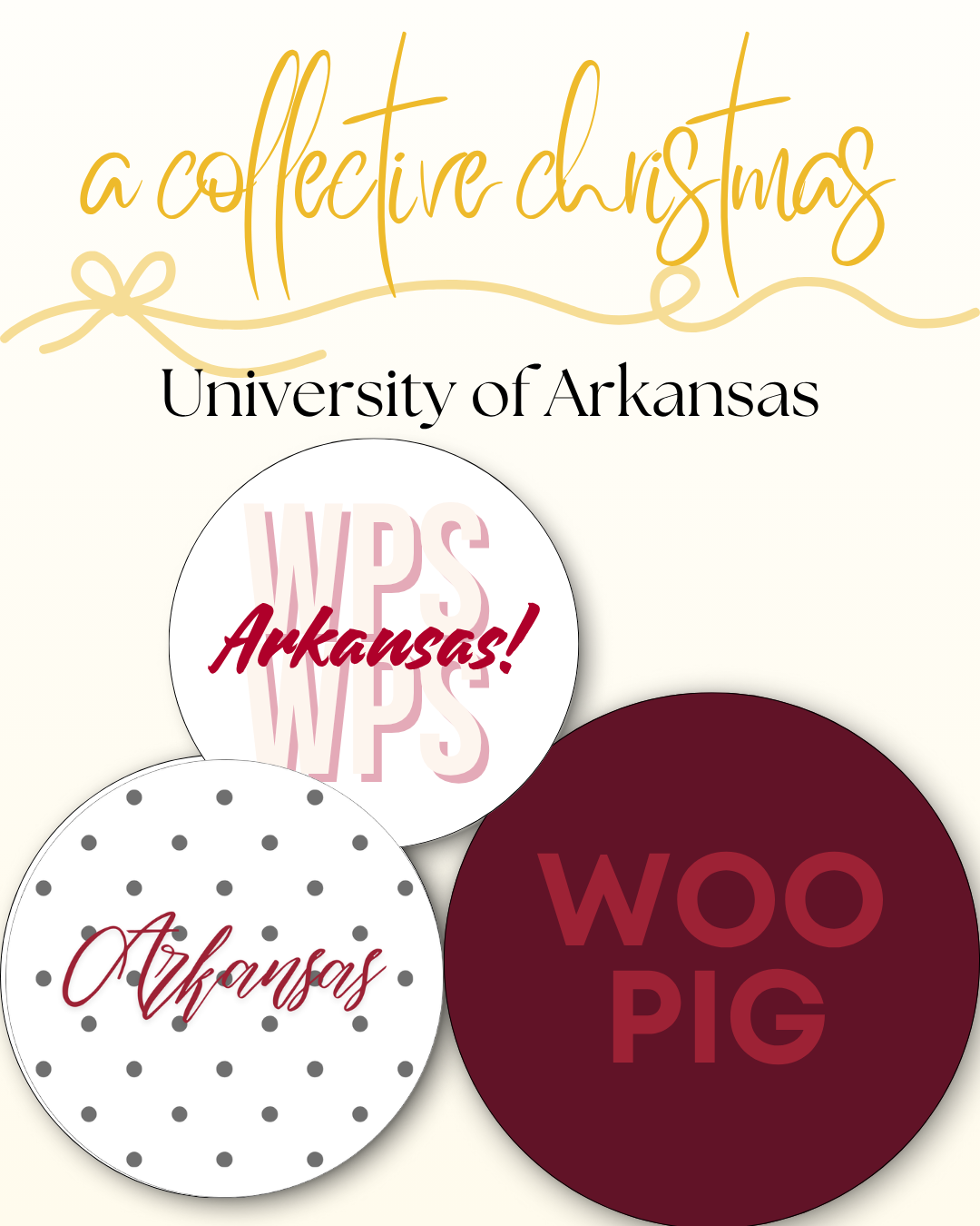 Arkansas Holiday Set