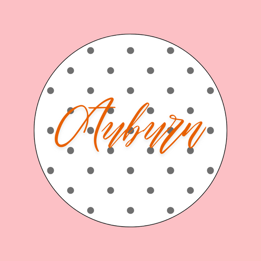 Aub Polka Dots