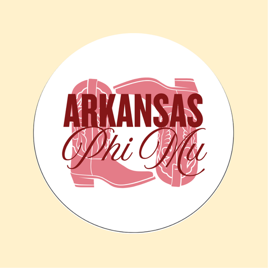 Arkansas Phi Mu Boots